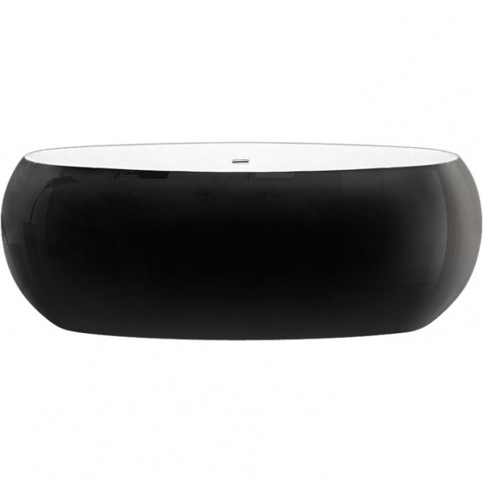 Акриловая ванна BELBAGNO BB18-NERO/BIA