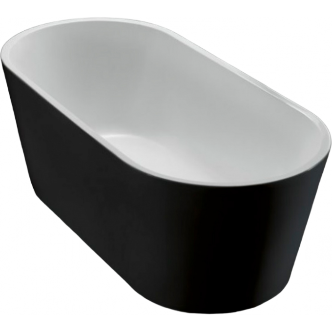 Акриловая ванна BELBAGNO BB71-1800-NERO