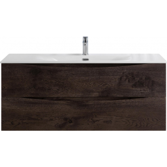 База под раковину BELBAGNO MARINO-CER-N-1200-2C-SO-RNG-P подвесная с двумя выкатными ящиками 1196x460x500