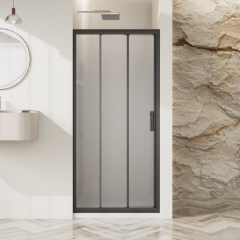 Душевая дверь BELBAGNO UNO-195-BF-3-120-C-NERO Душевая дверь BELBAGNO UNO-195-BF-3-120-C-NERO