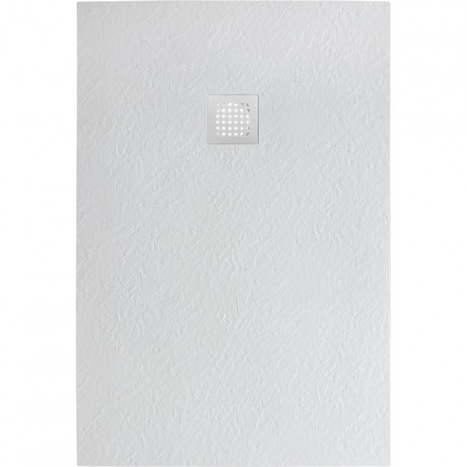 Душевой поддон из искусственного мрамора BELBAGNO TRAY-MR-UNO-AH-120/80-35-W-BO