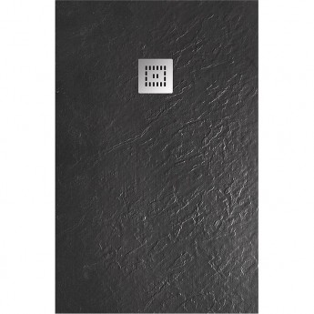 Душевой поддон из литьевого мрамора 120x90 см BELBAGNO TRAY-MR-UNO-AH-120/90-35-NERO-CR Душевой поддон из литьевого мрамора 120x90 см BELBAGNO TRAY-MR-UNO-AH-120/90-35-NERO-CR