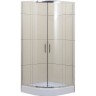 Душевой уголок 100x100 см BELBAGNO UNO UNO-195-R-2-100-C-Cr
