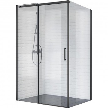 Душевой уголок 140x90 см BELBAGNO ACQUA-AH-1-140/90-C-NERO Душевой уголок 140x90 см BELBAGNO ACQUA-AH-1-140/90-C-NERO