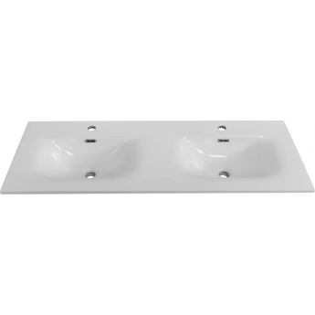 Керамическая раковина с двумя чашами BELBAGNO UNO BB-8099-120-2, 1210x460x170 Керамическая раковина с двумя чашами BELBAGNO UNO BB-8099-120-2, 1210x460x170