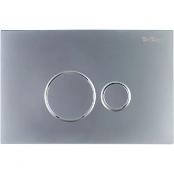 Кнопка смыва BELBAGNO BB080CR.MAT матовый хром