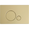 Кнопка смыва BELBAGNO SFERA брашированное золото CZR/BB-SR-BORO