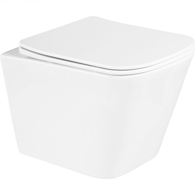 Подвесной безободковый унитаз BELBAGNO BB3103CHR-SC