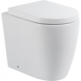 Приставной безободковый унитаз BELBAGNO MARINO BB105CBR