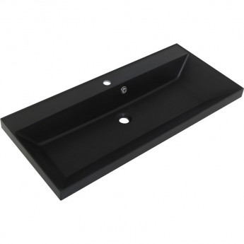 Раковина 100x45 см BELBAGNO VITTORIA BB1000/450-LV-ART-AST-NERO