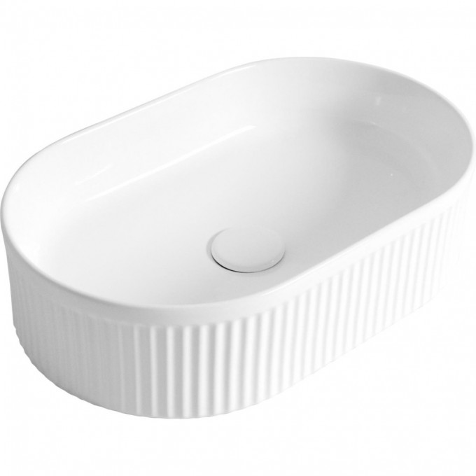 Раковина керамическая BELBAGNO накладная, овальная, 500x320x120 BB1497