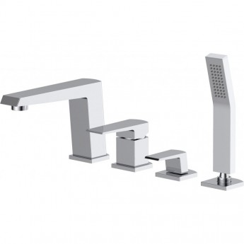 Смеситель на борт ванны BELBAGNO ARLIE ARL-VIM4-CRM Смеситель на борт ванны BELBAGNO ARLIE ARL-VIM4-CRM