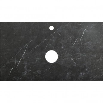 Столешница 80 см Marmo Nero Opaco BELBAGNO KEP-80-MNO Столешница 80 см Marmo Nero Opaco BELBAGNO KEP-80-MNO