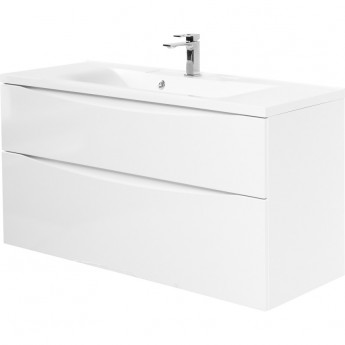 Тумба Bianco Lucido 99,6 см BELBAGNO MARINO MARINO-H60-1000-2C-SO-BL-P Тумба Bianco Lucido 99,6 см BELBAGNO MARINO MARINO-H60-1000-2C-SO-BL-P