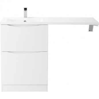 Тумба Bianco Opaco 58 см BELBAGNO LAVANDERIA LAVANDERIA-580/1200-2C-PIA-BL