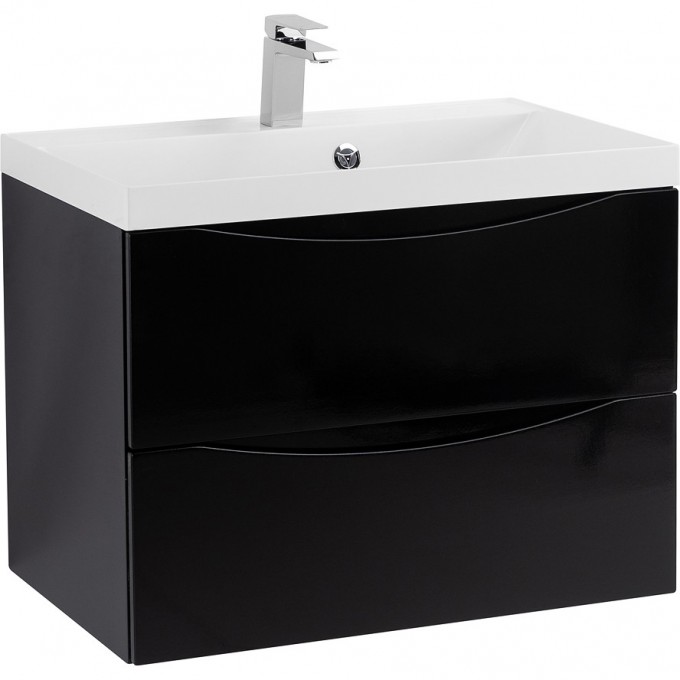 Тумба Nero Lucido 69,6 см BELBAGNO MARINO MARINO-700-2C-SO-NL-P
