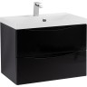 Тумба Nero Lucido 69,6 см BELBAGNO MARINO MARINO-700-2C-SO-NL-P