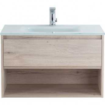 Тумба Rovere Galifax Bianco 80 см BELBAGNO KRAFT KRAFT-800-1C-SO-RGB Тумба Rovere Galifax Bianco 80 см BELBAGNO KRAFT KRAFT-800-1C-SO-RGB