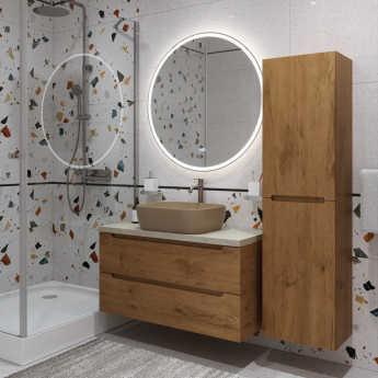 Тумба Rovere Nature 80 см BELBAGNO ETNA ETNA80RN-KEPMCO-1302H316-SET Тумба Rovere Nature 80 см BELBAGNO ETNA ETNA80RN-KEPMCO-1302H316-SET