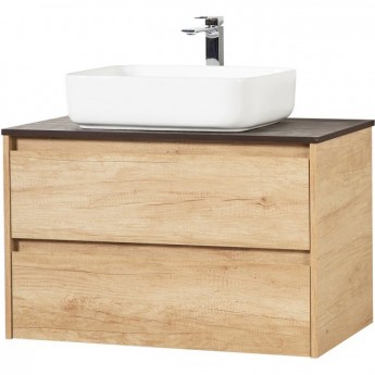 Тумба со столешницей и накладной раковиной BELBAGNO KRAFT100RNN-KEPBO-1338-SET Тумба со столешницей и накладной раковиной BELBAGNO KRAFT100RNN-KEPBO-1338-SET