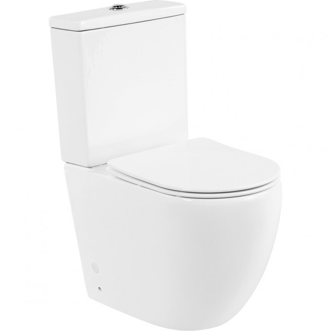 Унитаз-компакт безободковый BELBAGNO BB051CPR/BB051SC