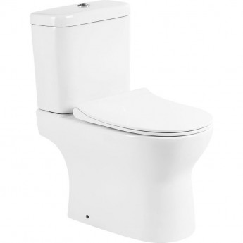 Унитаз-компакт безободковый BELBAGNO BB130CPR/BB130SC