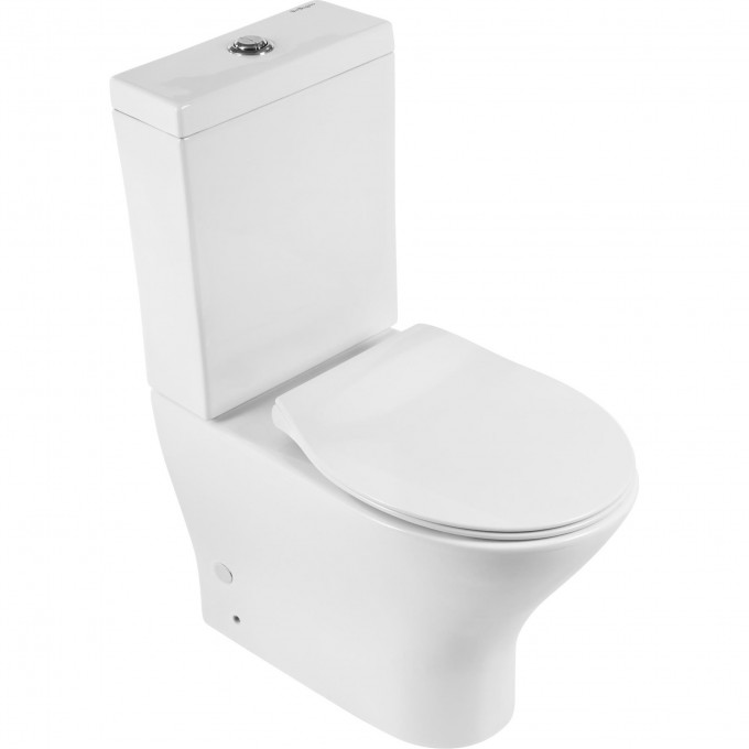 Унитаз-компакт безободковый BELBAGNO BB340CPR/BB2020SC