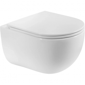 Унитаз подвесной BELBAGNO ETNA BB008CH-TOR/SC безободковый Унитаз подвесной BELBAGNO ETNA BB008CH-TOR/SC безободковый