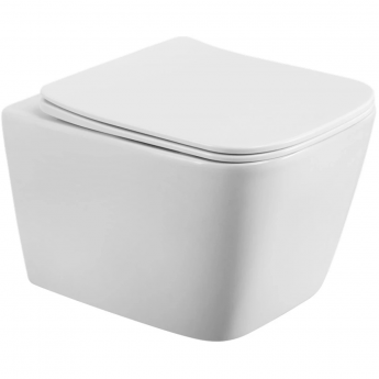 Унитаз подвесной BELBAGNO KRAFT BB7106CH-TOR/SC безободковый Унитаз подвесной BELBAGNO KRAFT BB7106CH-TOR/SC безободковый