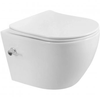 Унитаз подвесной BELBAGNO MARINO BB7026CH-TOR-BS/SC безободковый Унитаз подвесной BELBAGNO MARINO BB7026CH-TOR-BS/SC безободковый