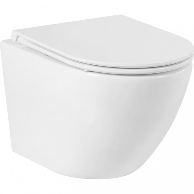 Унитаз подвесной безободковый BELBAGNO BB046CHR/BB865SC