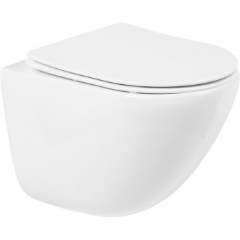 Унитаз подвесной безободковый BELBAGNO BB051CHR/BB051SC Унитаз подвесной безободковый BELBAGNO BB051CHR/BB051SC