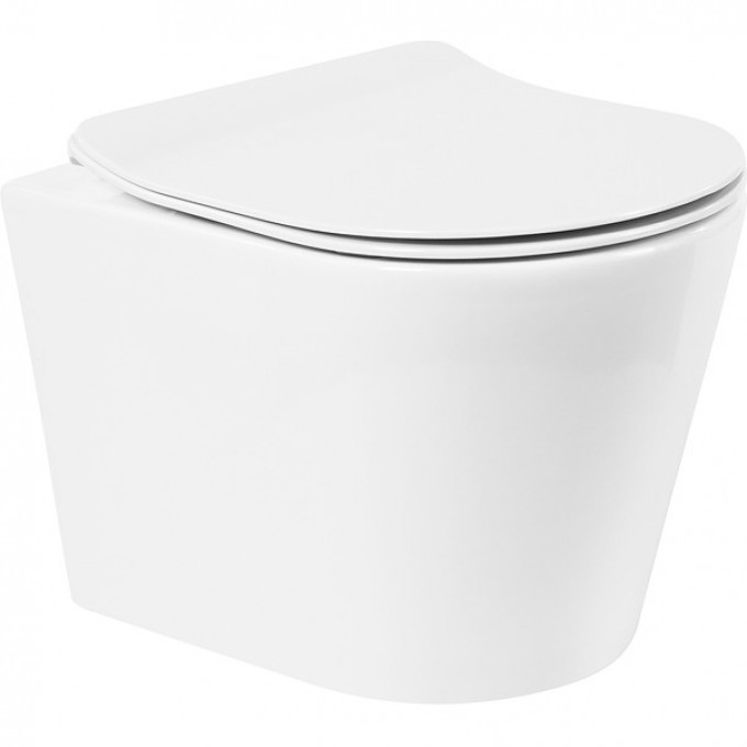 Унитаз подвесной безободковый BELBAGNO BB053CHR/BB870SC