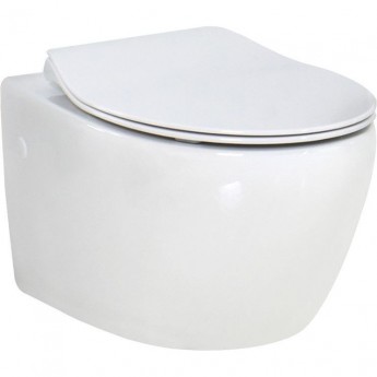 Унитаз подвесной безободковый BELBAGNO BB507B/BB2020SC