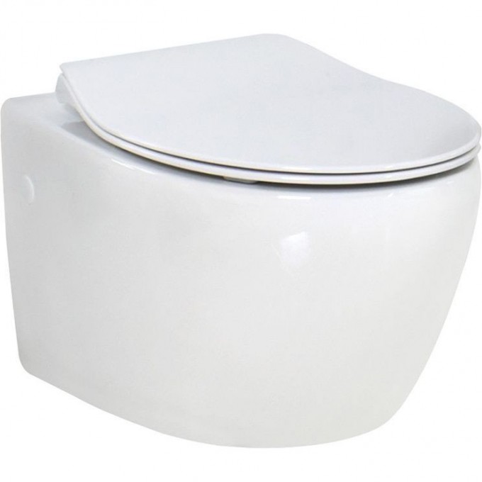 Унитаз подвесной безободковый BELBAGNO BB507B/BB2020SC