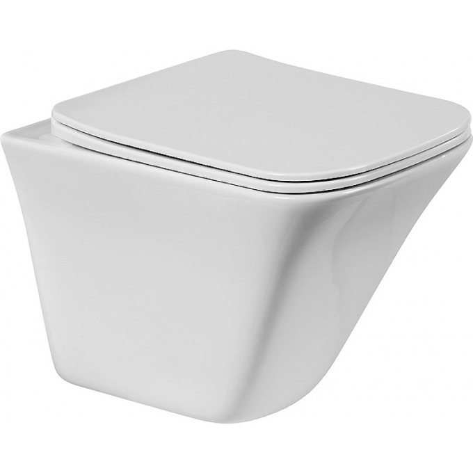 Унитаз подвесной безободковый BELBAGNO MARMI BB052CHR/BB132SC