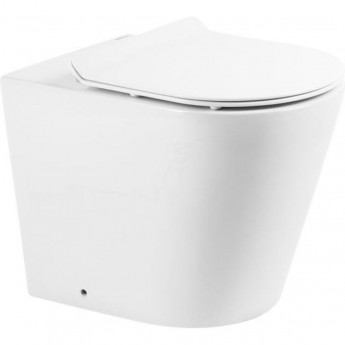 Унитаз приставной безободковый BELBAGNO BB1003CBR/BB870SC